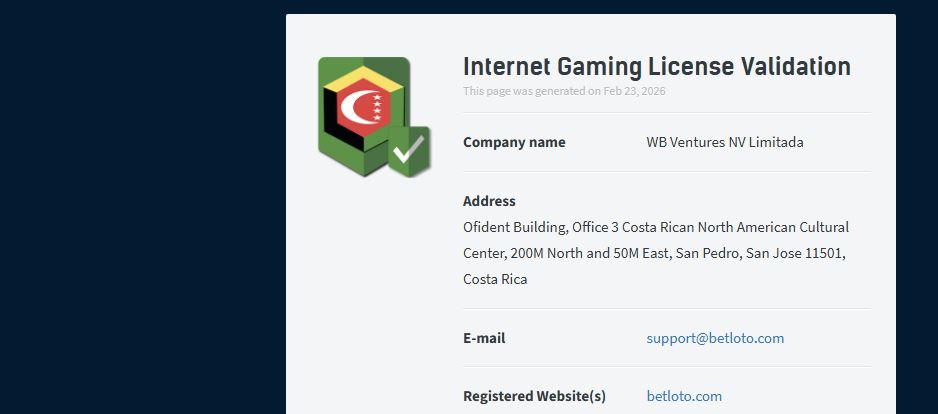 betloto lisanslı mı
